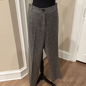 Jones New York Black Houndstooth Trousers